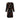 1940s Feather Print Rayon Wrap Dress