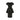 1950s Black Textured Jacquard Dress with Peplum