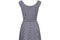 1960s Blue and White Gingham Dress