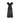 1950s Ceil Chapman Black Taffeta and Ruched Silk Jersey Dress