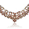 ARCHIVE: 1950s Christian Dior Brown Crystal Necklace and Earrings set