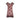 ARCHIVE - 1950s Worth London Couture Brown Lace and Pink Sheath Dress