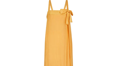 1960s Jacques Heim Haute Couture Yellow Chiffon Column Dress