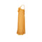 1960s Jacques Heim Haute Couture Yellow Chiffon Column Dress