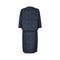 1950s Lanvin Demi Couture Navy Embroidered Dress Suit