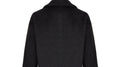 1950s Lilli Ann Black Felt Wool Box Jacket