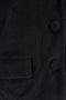 1950s Lilli Ann Black Felt Wool Box Jacket