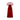 ARCHIVE - 1950s Red Velvet and Swiss Dot Tulle Evening Dress