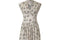 1950s Victor Josselyn Silk Floral Rose Spray Print Dress