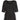 ARCHIVE - 1950s Black Chantilly Lace Peplum Cocktail Dress