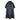 ARCHIVE - 1950s Black Satin Oversized Cocoon Coat