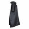 1950s Black Satin Oversized Cocoon Coat