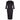 ARCHIVE - 1950s Black Silk Evening Dress With Peplum and Beaded Collar