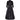 1950s Ceil Chapman Black Silk Taffeta Full Circle Dress