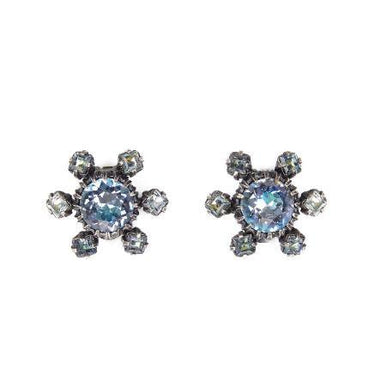 ARCHIVE - 1950s Christian Dior Blue Crystal Necklace