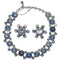 1950s Christian Dior Blue Crystal Necklace