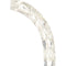 1950s Clear Carved Lucite & Rhinestone Barrel Bag