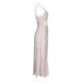 1950s Cut Out Pink and Lace Tulle Nightdress