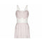 1950s Cut Out Pink and Lace Tulle Nightdress