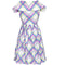 1950s Daniel Neals Plaid Print Cotton Dress