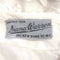 1950s Diana Warren White Tulle Dress With Ribbon Appliqué