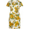 1950s French Couture Silk Organza Floral Print Dress and Jacket Suit