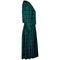1950s Green and Black Plaid Cheque Dress and Jacket