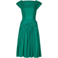 1950’s Green Cotton Drop Waist Dress