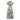 ARCHIVE - 1950s Grey Textured Nylon Crepe Printed Dress