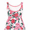 1950s Horrockses Floral Cotton Dress With Scoop Back