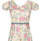 1950s Jane Derby Polished Cotton Floral Dress