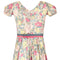 1950s Jane Derby Polished Cotton Floral Dress
