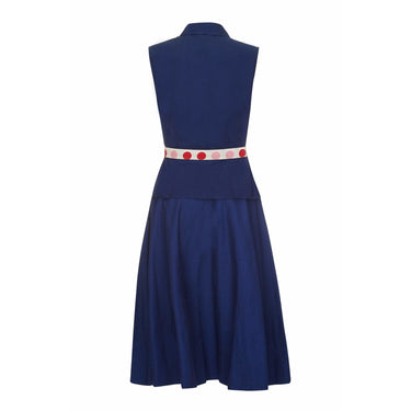 ARCHIVE - 1950s Jonathan Logan Navy Two Skirt Suit