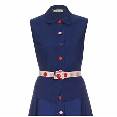 ARCHIVE - 1950s Jonathan Logan Navy Two Skirt Suit