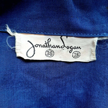 ARCHIVE - 1950s Jonathan Logan Navy Two Skirt Suit