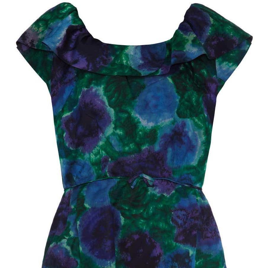 lane bryant blue floral dress Lane Bryant size 16 Blue and white floral midi long sleeve dress