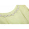 1950s Lime Green Silk Chiffon Beaded Dress