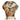 ARCHIVE - 1950s Novelty Abstract Printed Silk Dress With Broad Lapel and Button Detail