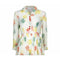1950s Organza Floral Tulip Print Shirt Dress