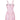 ARCHIVE - 1950s Pink and White Gingham Check Sequinned Dress