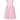 1950s Pink and White Gingham Cheque Sequined Dress