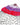 1950s Pink & Purple Ribbonwork Veiled Hat Topper