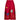 1950s Red Cotton Skirt With Floral Novelty Appliqué
