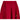 1950s Red Cotton Skirt With Floral Novelty Appliqué