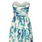 1950s Silk Floral Dress with Scarf