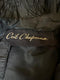 1950s Ceil Chapman Black Silk Taffeta Full Circle Dress