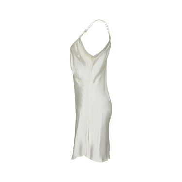 1940s CC41 Cream Satin and Lace Teddy Slip