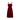 ARCHIVE: 1950s Couture Deep Red Velvet and Tulle Evening Dress