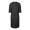 1950s Eleanor's of Miami Lame and Chiffon Dress Suit