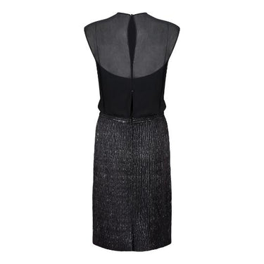 1950s Eleanor's of Miami Lame and Chiffon Dress Suit